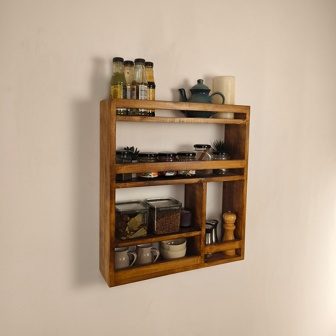 BRISTOL Wooden Kitchen Storage Rack