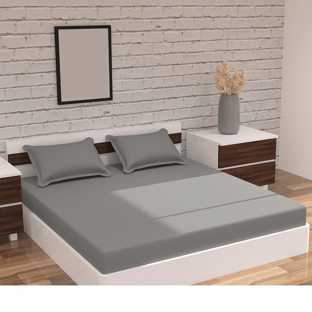 Formal Grey Bedding Set - Ouch Cart 