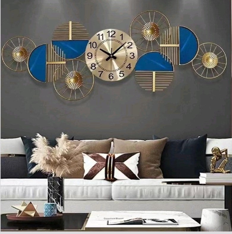 Four Wheels Wallclock 30*10 Inch Dial Size 8Inch