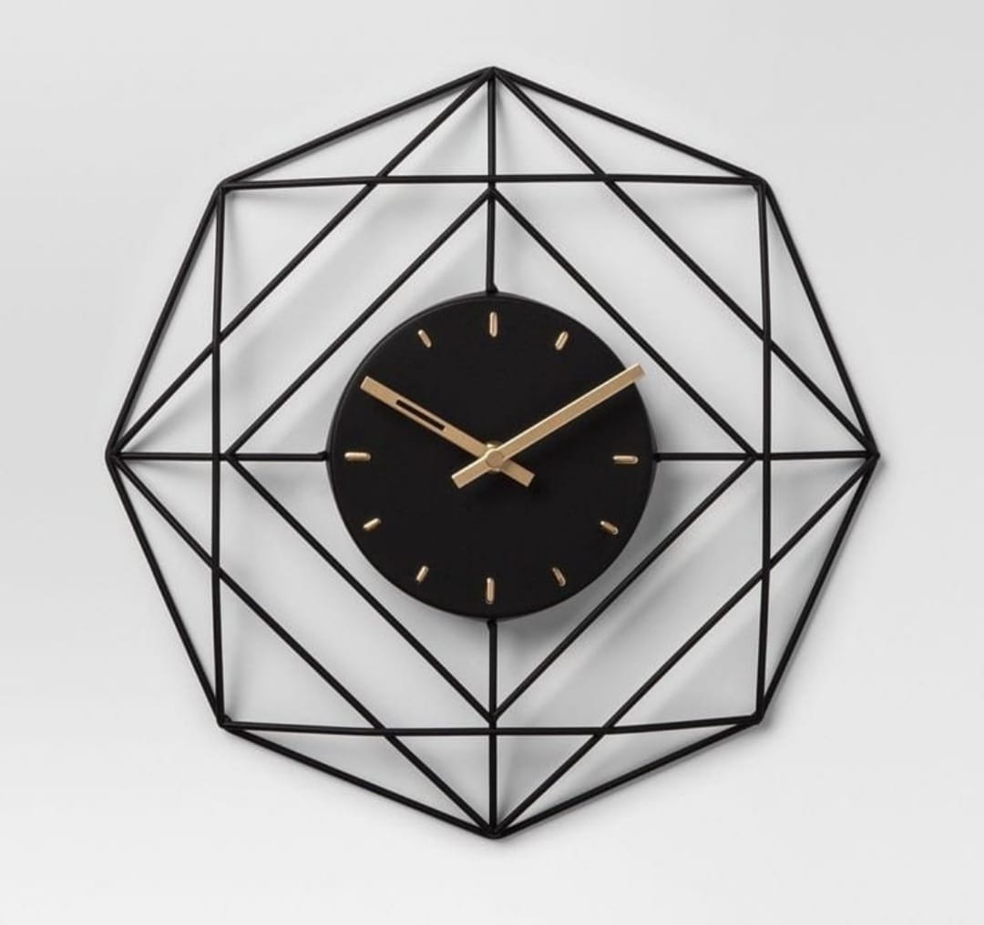 Designer Octagone Wall Clock