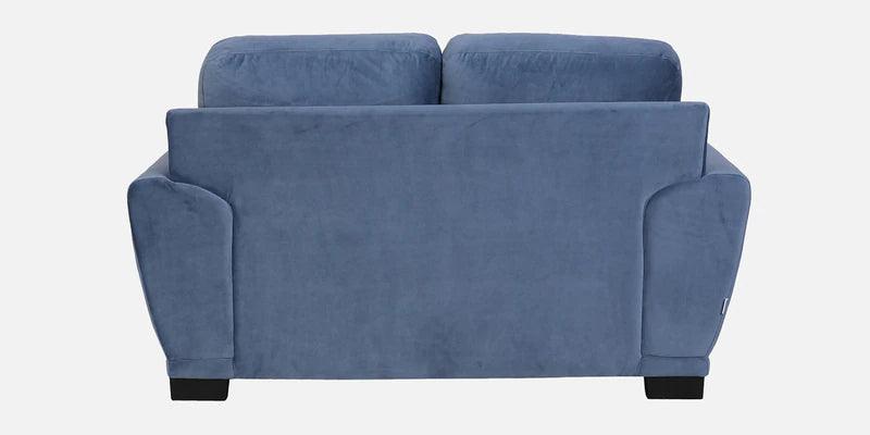 Velvet 2 Seater Sofa In Powder Blue Colour - Ouch Cart 