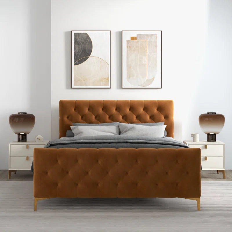 Bailey Velvet Bed