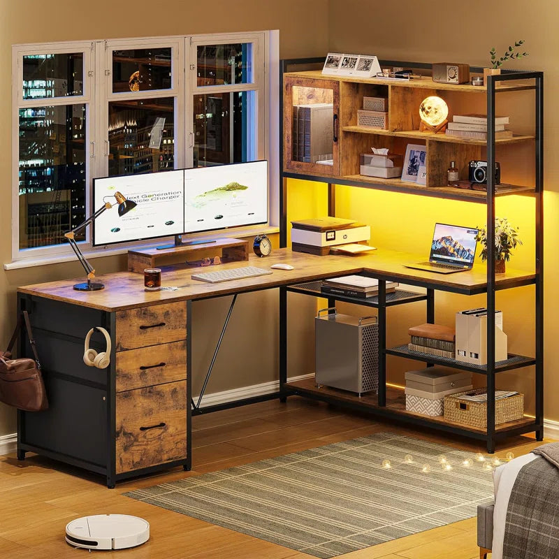 L-Shaped Computer Desk