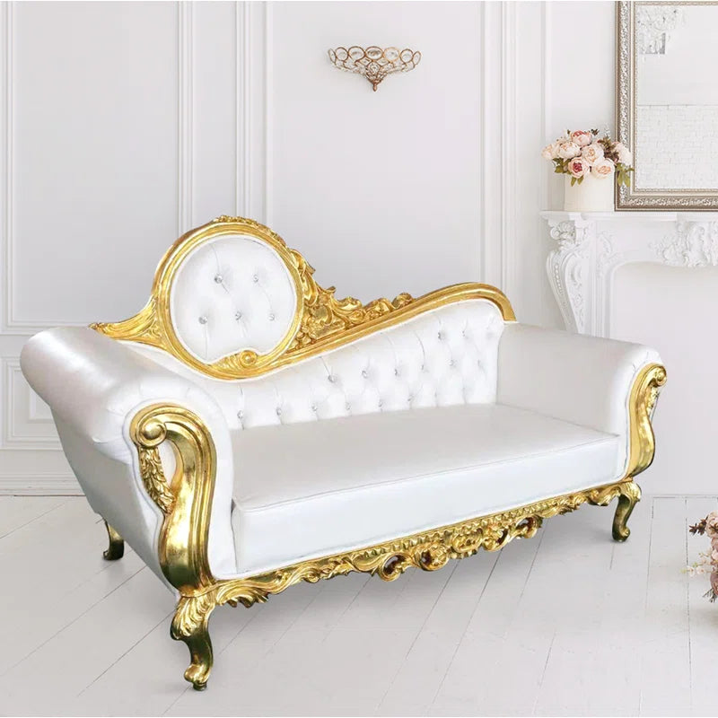 Bartolomea 82.68'' Faux Leather Sofa- OUCHCART | Sofa