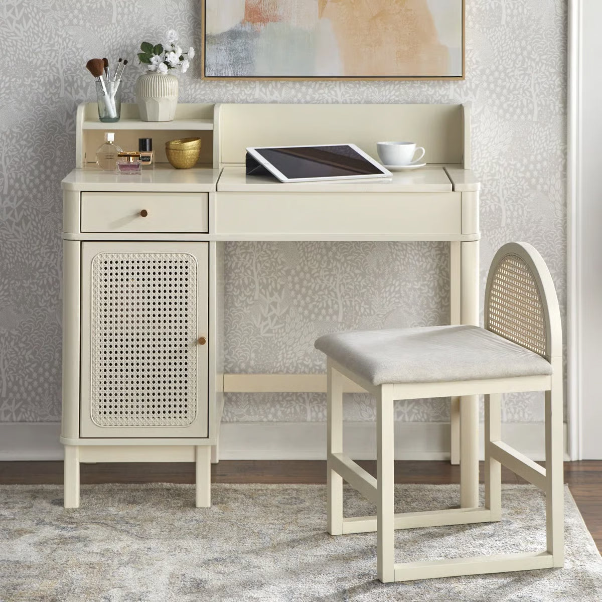 Bayview Vanity Desk and Stool