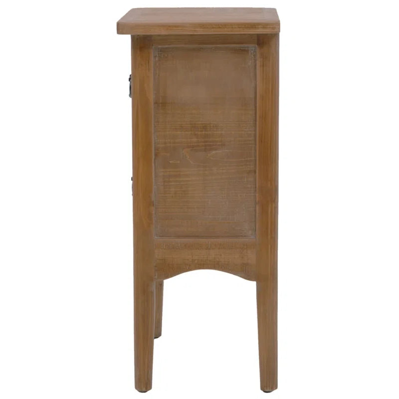 Yasir Cabinet Solid Fir Wood 40X29x68 Cm Brown
