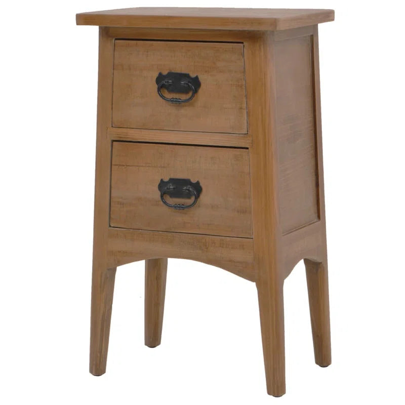 Yasir Cabinet Solid Fir Wood 40X29x68 Cm Brown