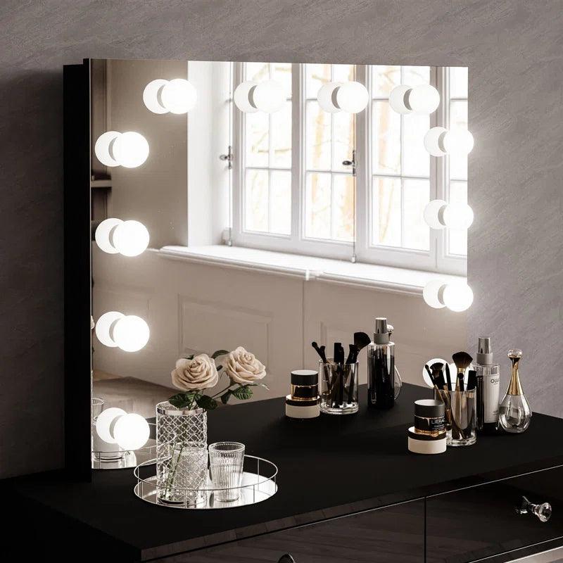 Aino Dressing Table with Mirror - Ouch Cart 