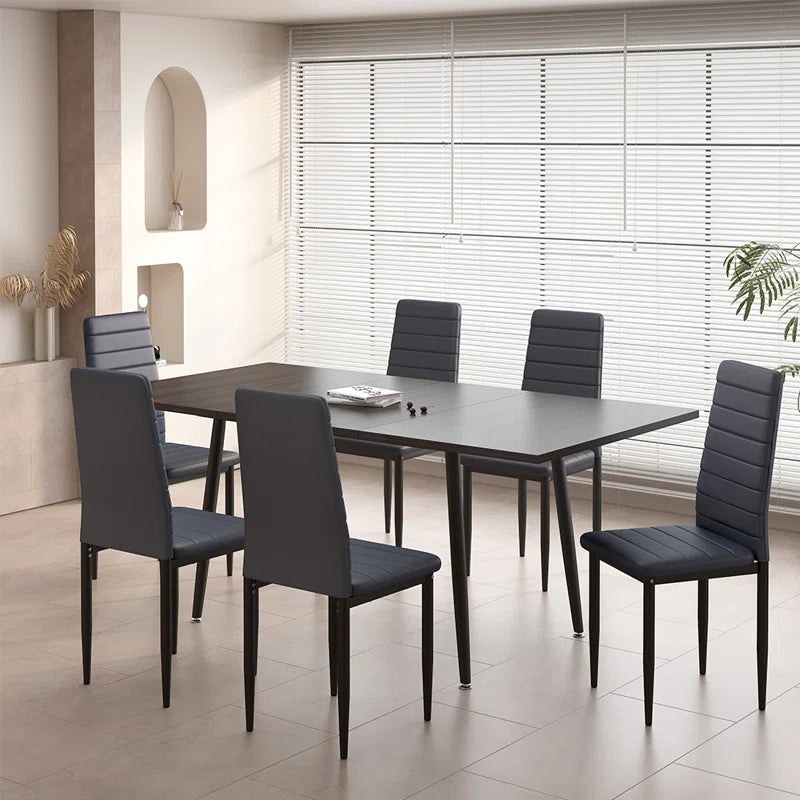 Stylish 5-Piece Pedestal Dining Set: Timeless Elegance for Your Dining Room"