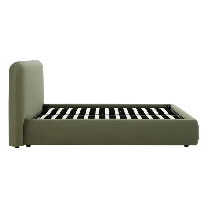 The Bella Upholstered Platform Bed for a Dreamy Bedroom Escape