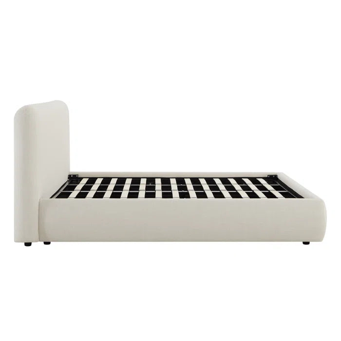 The Bella Upholstered Platform Bed for a Dreamy Bedroom Escape
