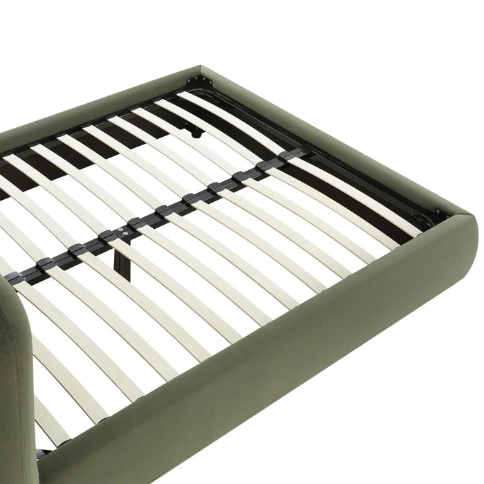 The Bella Upholstered Platform Bed for a Dreamy Bedroom Escape