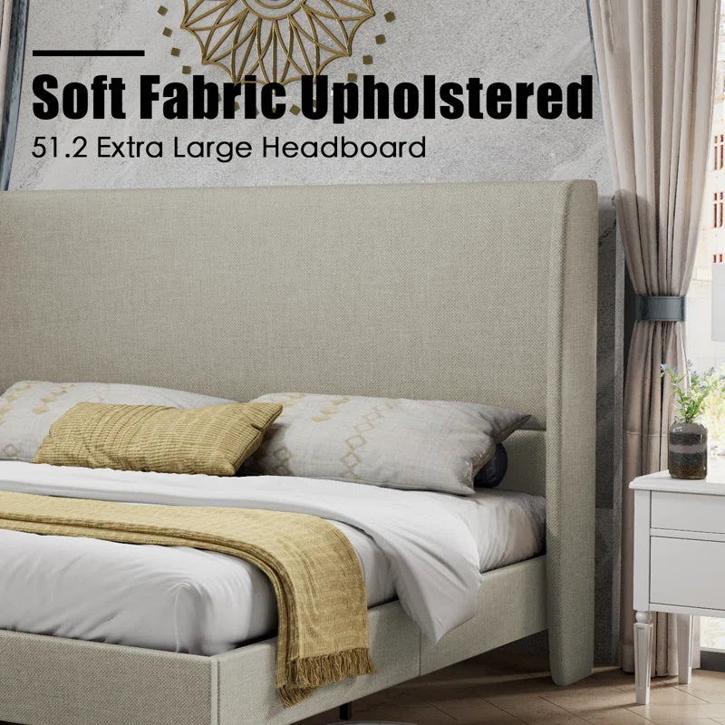 Belo Upholstered Platform Bed