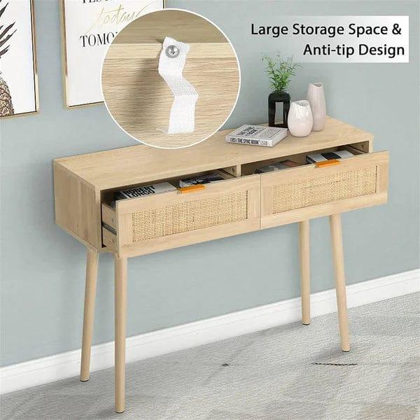 Benayah 39.4'' Console Table - Ouch Cart 