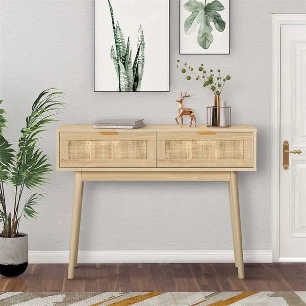 Benayah 39.4'' Console Table - Ouch Cart 