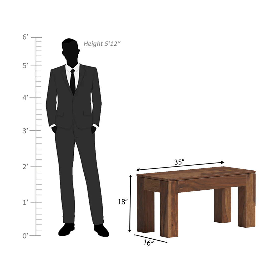 Mauro Sheesham Wood Dining Table Set In Light Honey Finish - Ouch Cart 
