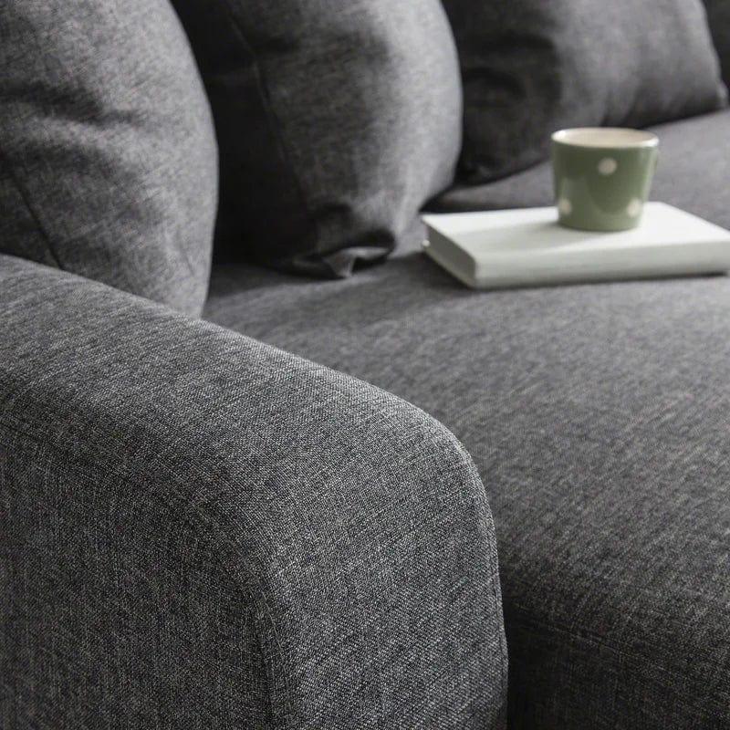 Benevides 2 - Piece Upholstered Corner Sofa Chaise - Ouch Cart 
