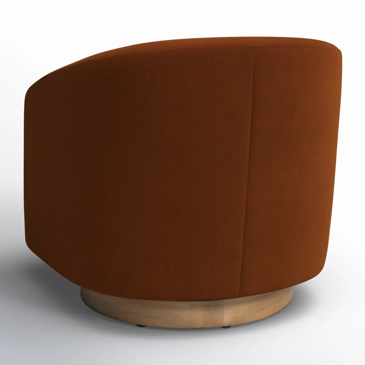Bennett Upholstered Swivel Barrel Chair