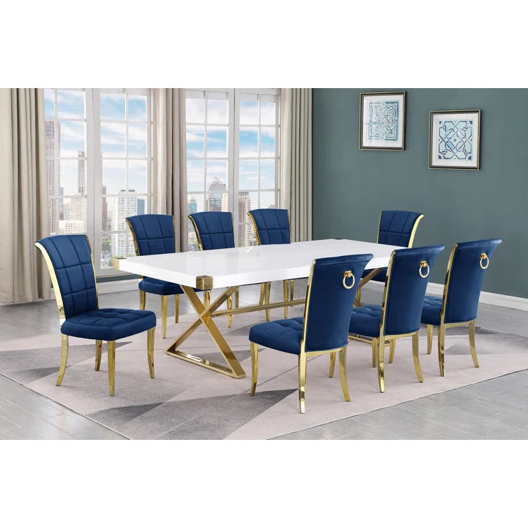 Trestle Dining Set