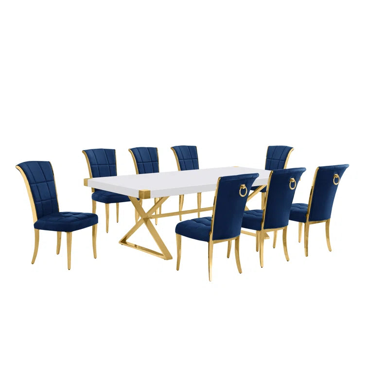 Trestle Dining Set
