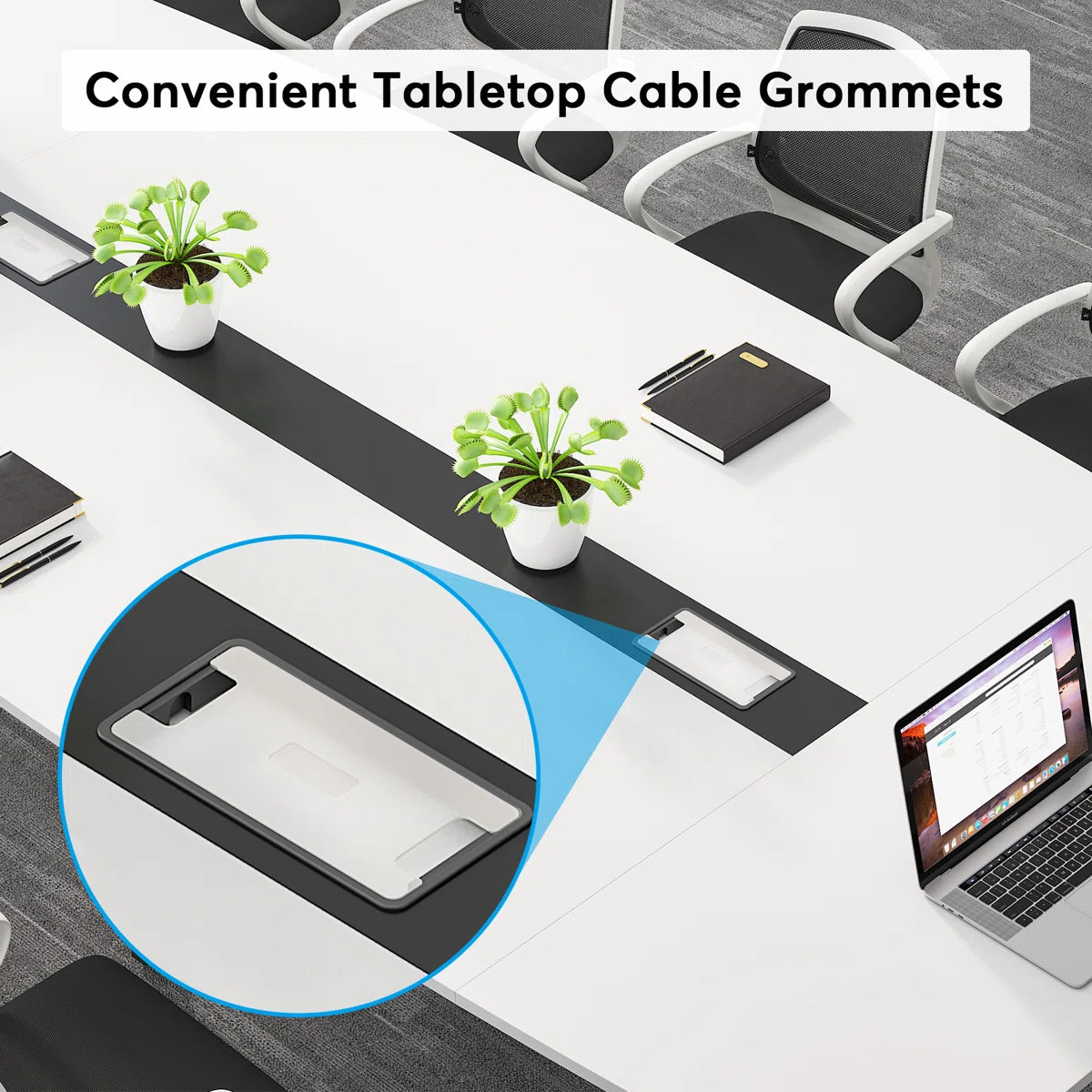 Billey 94.48'' Rectangle Conference Table
