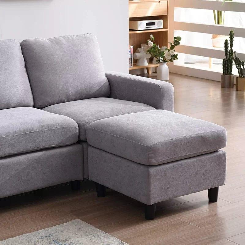 Billups 2 - Piece Upholstered Corner Sofa Chaise - Ouch Cart 