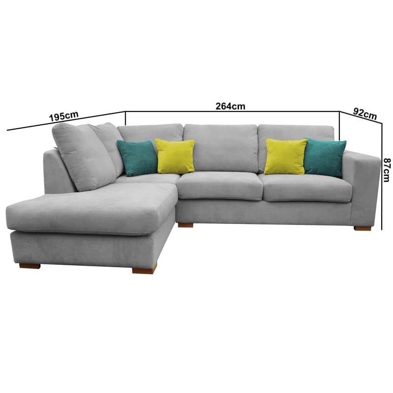 Brantwood 2 - Piece Upholstered Corner Sofa - Ouch Cart 