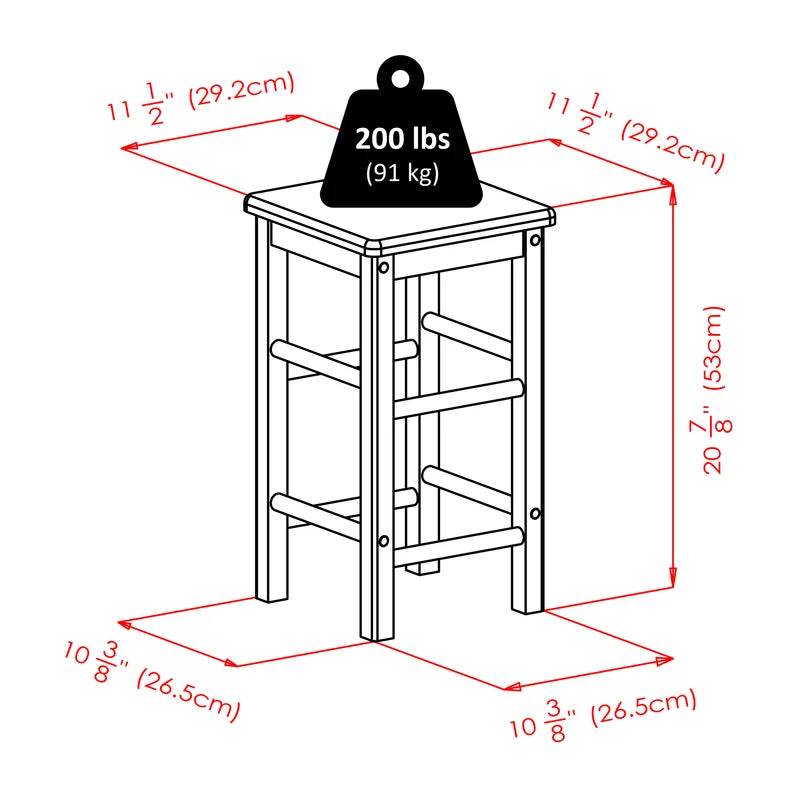 3 - Piece Trestle Dining Set