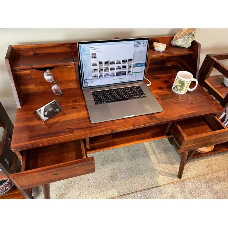 solid Wood Writing Desk