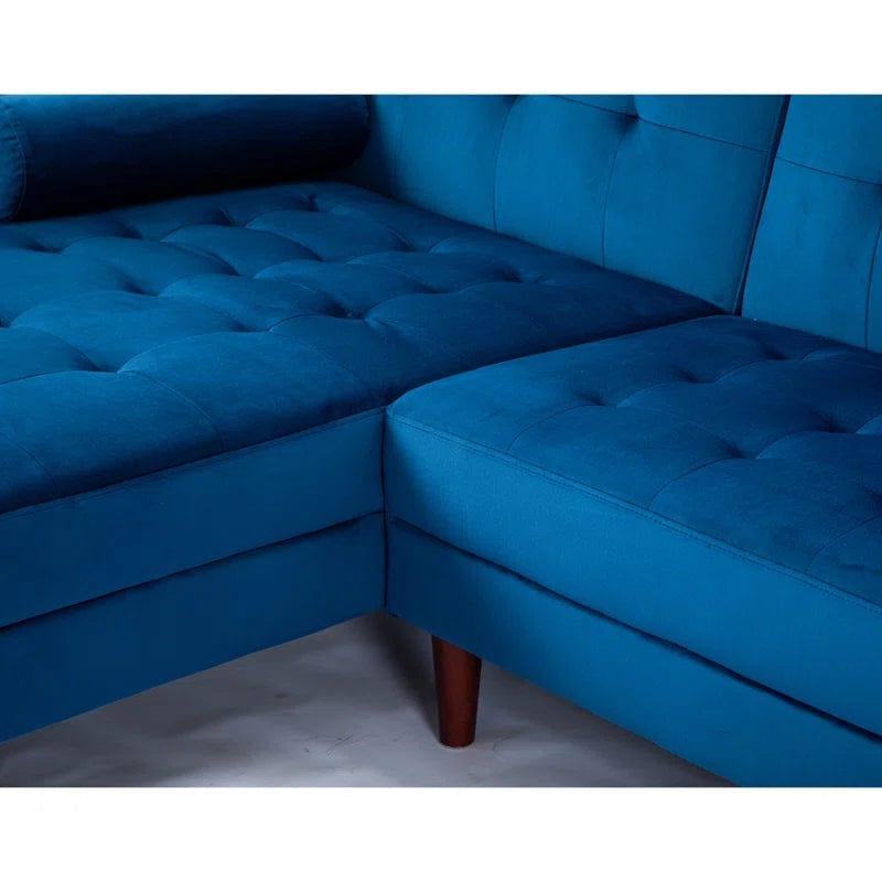 Capps 2 - Piece Upholstered Corner Sofa Chaise - Ouch Cart 