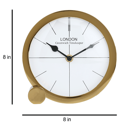 Langston Gold Table Clock - Ouch Cart 