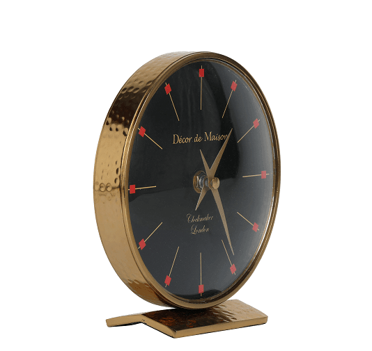 Minno Gold Table clock