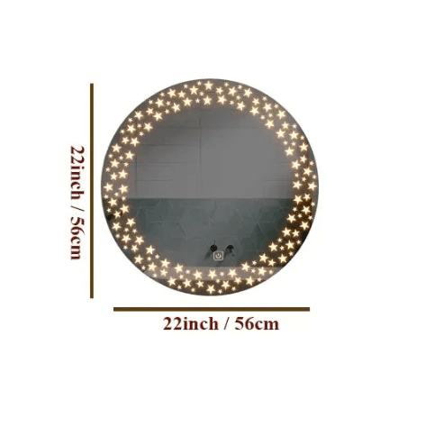 Twinkling Stars LED Bathroom Mirror - Ouch Cart 