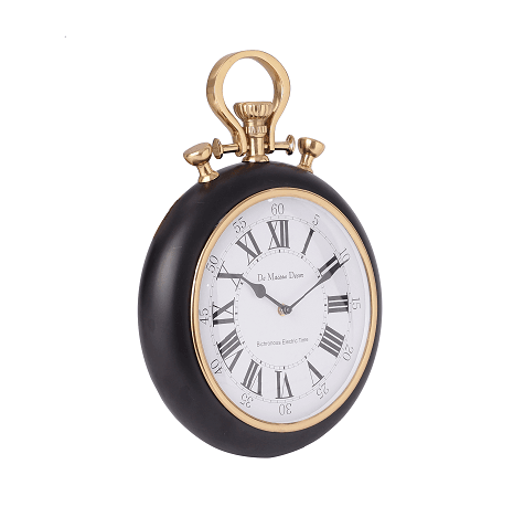 Sullivan - the Gold and Black wall clock - Ouch Cart 