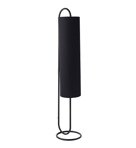 Graceful Full Black  Curve Floor Lamp