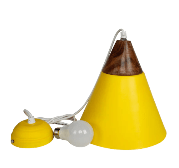 Modern Conical Nordic Pendant Light For Cafe & Bars With LED Bulb 1PC - Ouch Cart 