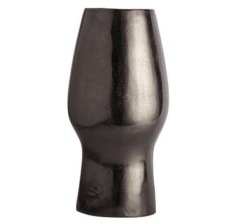 Flat Face Vase Black - Ouch Cart 