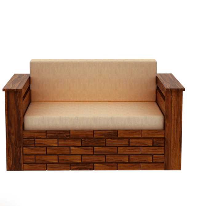 SEATER SOFA CUM BED SHEESHAM WOOD - Ouch Cart 