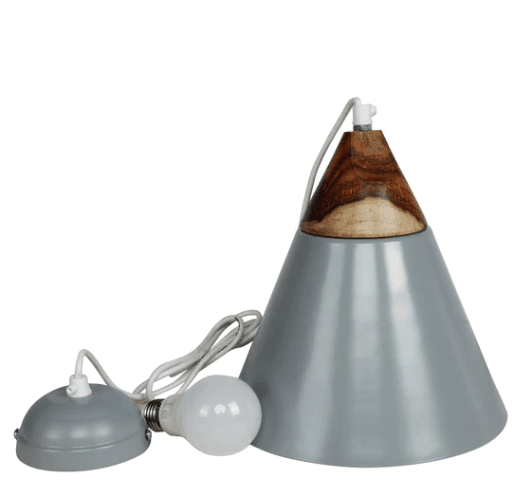 Modern Conical Nordic Pendant Light For Cafe & Bars With LED Bulb 1PC - Ouch Cart 
