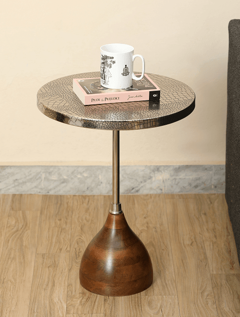 Viotto Croc Pattern Table Silver - Ouch Cart 