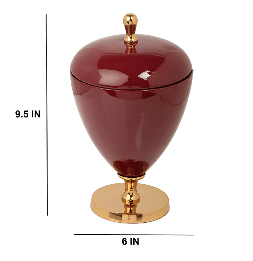 Versa Wine Enamel Box - Ouch Cart 