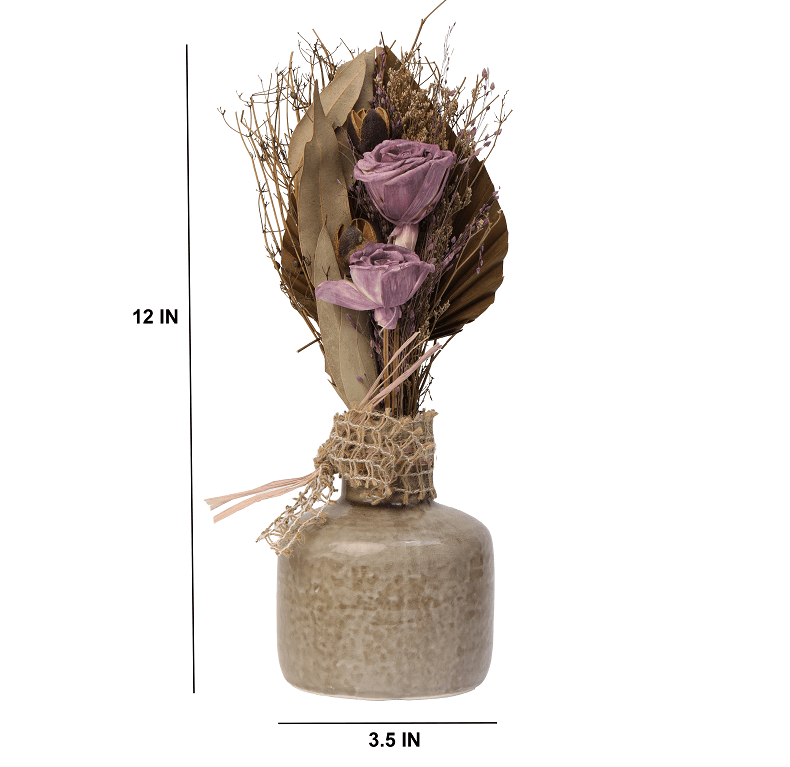 Lea Dried Lavender Small Vase - Ouch Cart 