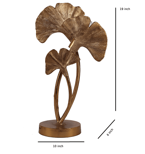 Trinity Gold Leaves lamp - Ouch Cart 