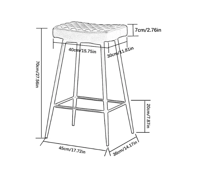 GEMM BAR STOOL - Ouch Cart 