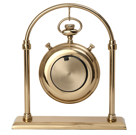 Archway Timepiece Gold Table Clock - Ouch Cart 