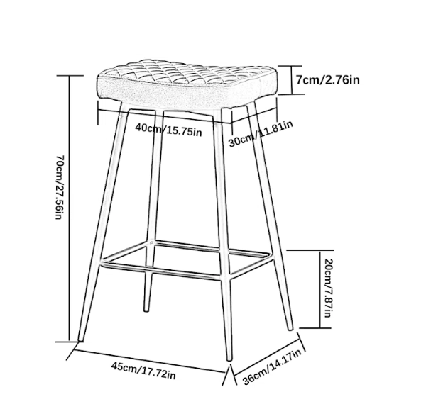 GEMM BAR STOOL - Ouch Cart 