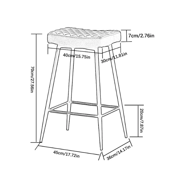 GEMM BAR STOOL - Ouch Cart 