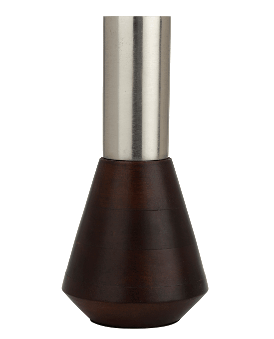 Deidra Dark Brown/Silver Table vase - Ouch Cart 