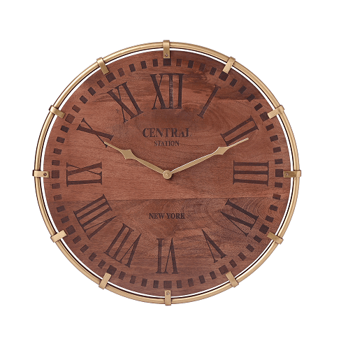 Timberland Gold Wall Clock - Ouch Cart 