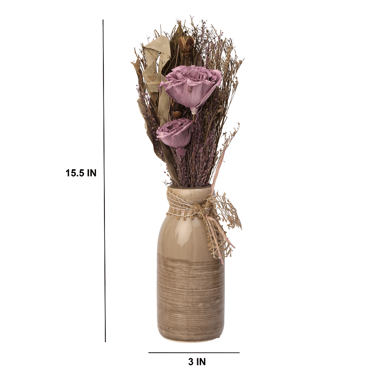 Lea Dried Lavender Big Vase - Ouch Cart 